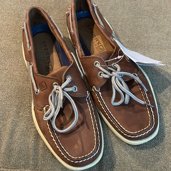 Sperry Other - New Sperry Men's Billfish 3-Eye Boat Shoe Men’s Size 9 Dark Brown (TD)